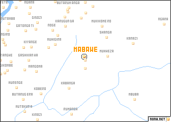 map of Mabawe