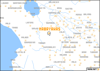 map of Mabayawas