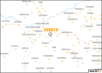 map of Mabaya