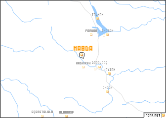 map of Mabdá