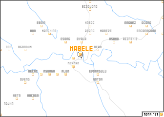 map of Mabele