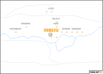 map of Mabevu