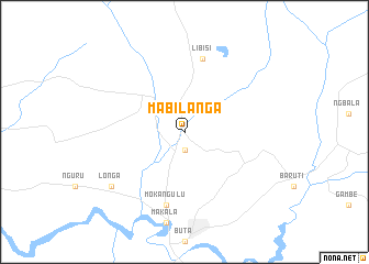 map of Mabilanga