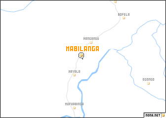 map of Mabilanga
