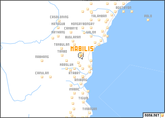 map of Mabilis
