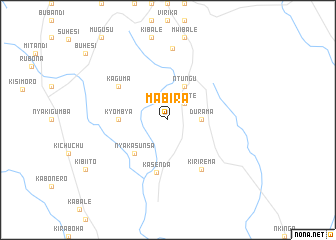 map of Mabira