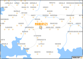 map of Mabirizi