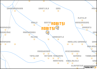 map of Mabitsi