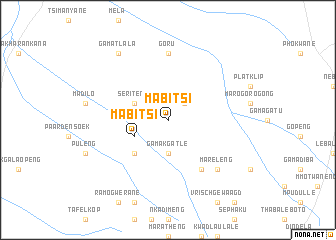 map of Mabitsi