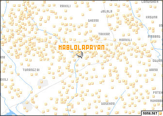 map of Mablola Pāyān