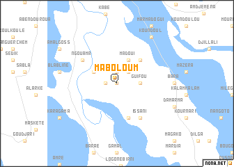 map of Maboloum