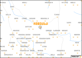 map of Maboudji