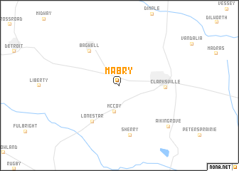map of Mabry