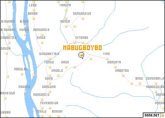 map of Mabu-Gboybo
