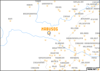 map of Mabusog