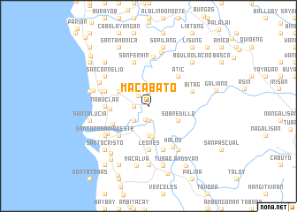 map of Macabato