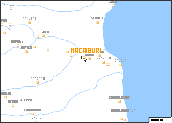 map of Macaburi