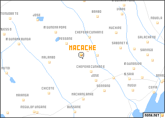 map of Macache