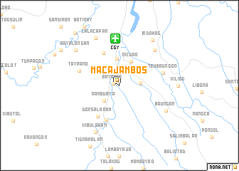 map of Macajambos