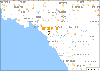 map of Macalelon