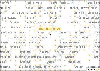 map of Macancicre