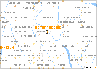 map of Macano Arriba