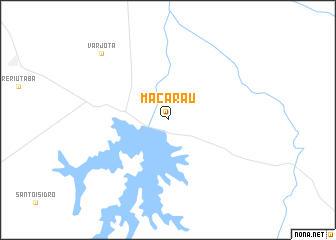 map of Macaraú