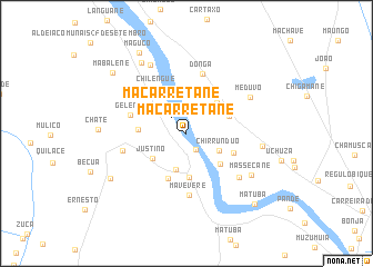 map of Macarretane