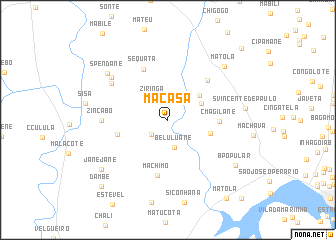 map of Macasa