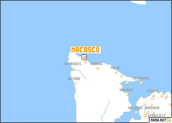 map of Macasco