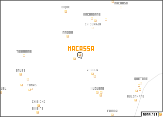 map of Macassa