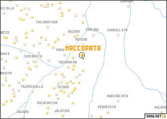 map of Maccopata