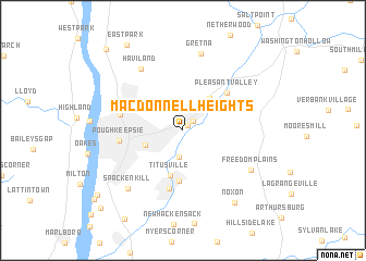 map of MacDonnell Heights