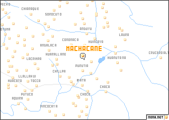 map of Machacane