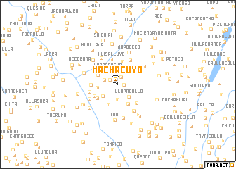 map of Machacuyo