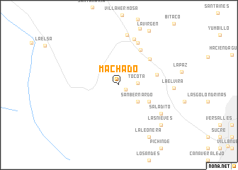 map of Machado