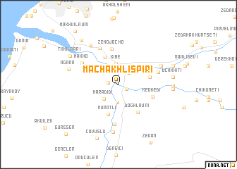 map of Machakhlispiri