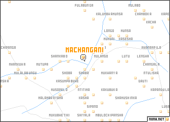 map of Machangani