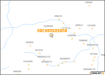 map of Machangosana