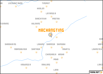 map of Machangting
