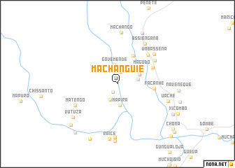 map of Machanguie