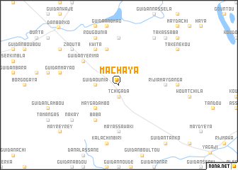 map of Machaya