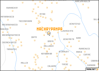 map of Machaypampa