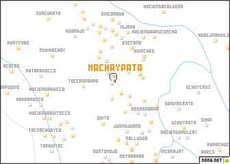 map of Machaypata