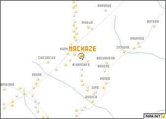 map of Machaze