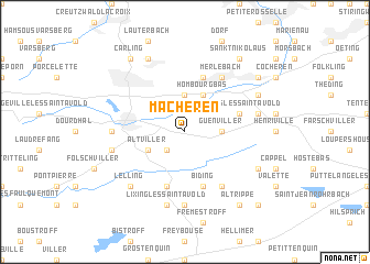 map of Macheren