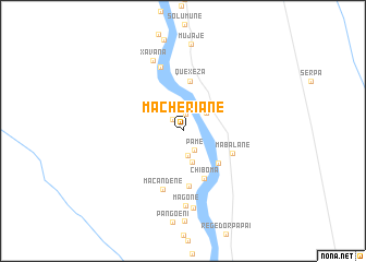 map of Macheriane