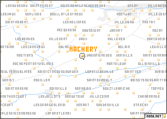 map of Machery