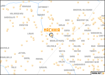 map of Māchhia