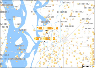 map of Māchhīwāla